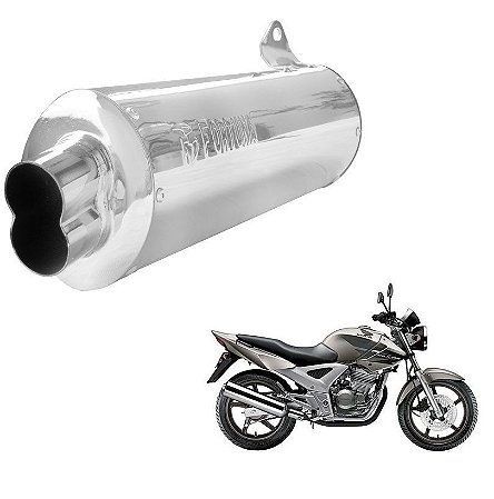 Escapamento Fortuna oval boca 8 cbx 250