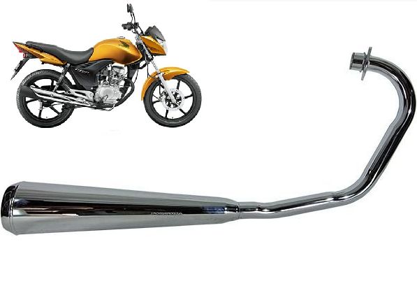 Escapamento Titan 150 Ks Es mini turuna fortuna 2009 a 2013