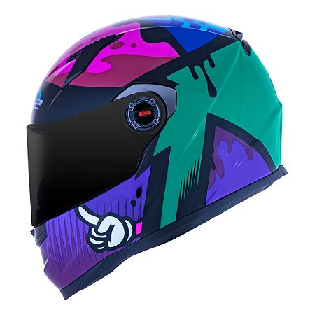 Capacete Ls2 FF358 Masterpiece Turquesa