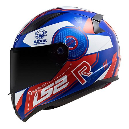 Capacete Ls2 FF353 Rapid Stratus azul