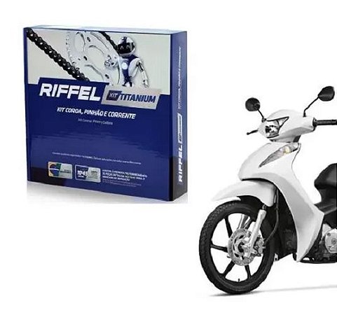 Kit Transmissão Riffel Biz125