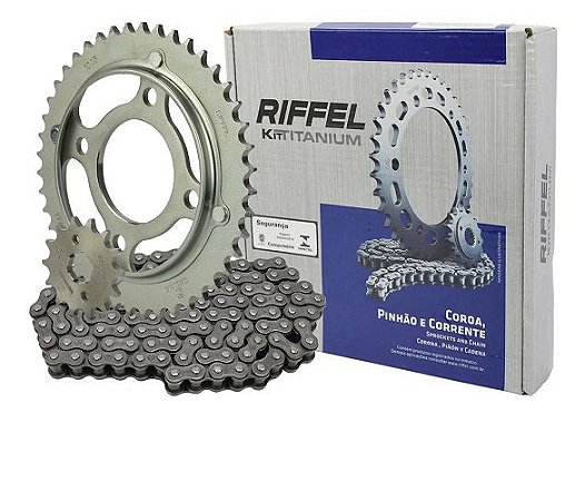 Kit Transmissão Riffel Titan 125
