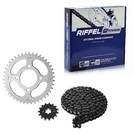 Kit Transmissão Riffel Ybr125