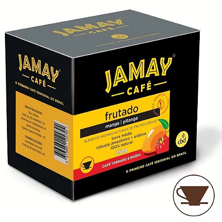 JAMAY Café Frutado - MOÍDO - Sachê 250g