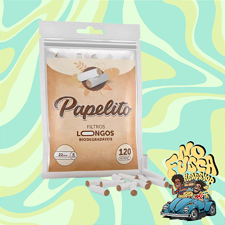FILTRO BIODEGRADÁVEL LONGO PAPELITO