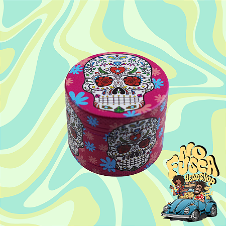 DICHAVADOR DE METAL CAVEIRA MEXICANA