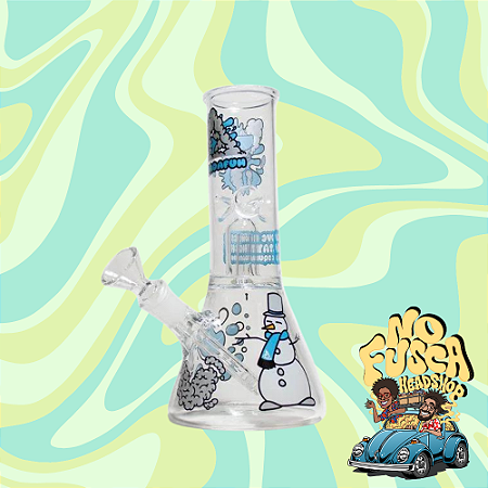 GLASS ICE BONG PERCOLATOR - SQUADAFUM
