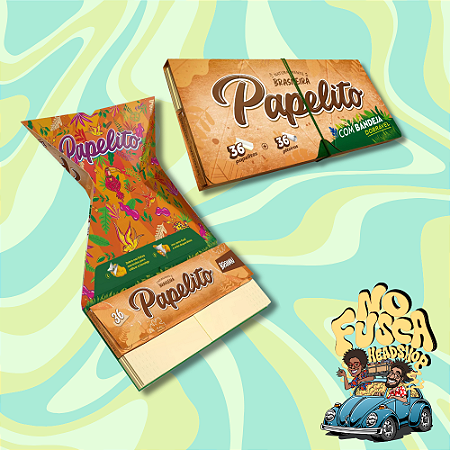 SEDA PAPELITO BROWN COM BANDEJA + PITEIRA