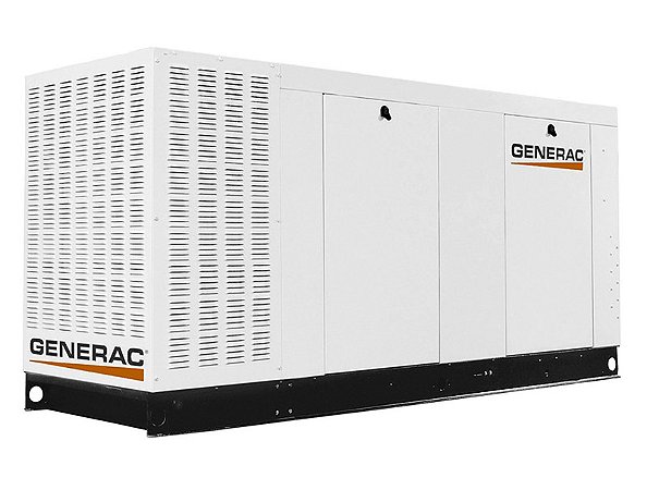 Grupo Gerador à Gás GENERAC, modelo QT070, potência de 88 kVA Stand-By