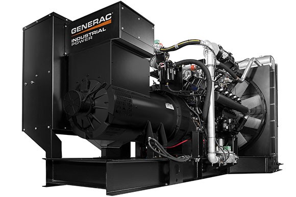 Grupo Gerador à Gás GENERAC, modelo SG750, potência de 938kVA Stand-By