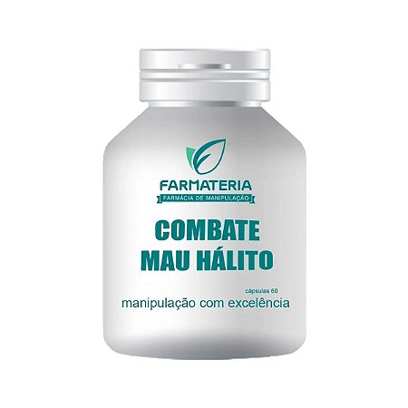 Combate Mau Hálito E Odores Corporais 60 Cápsulas