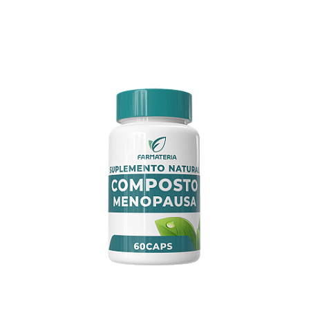 Composto Fitoterápico Controle Da Menopausa 60 Cápsulas