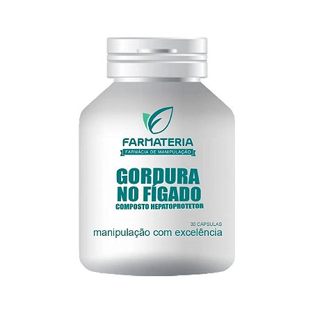 Fórmula P/ Gordura No Fígado Esteatose Hepática : 30 Doses