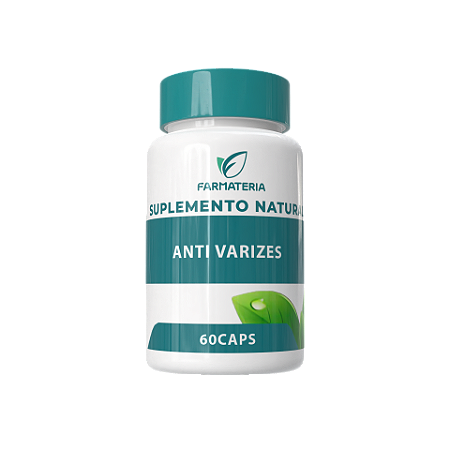 Fórmula Anti-varizes Circulação Edema Inchaço 60 Cápsulas Original
