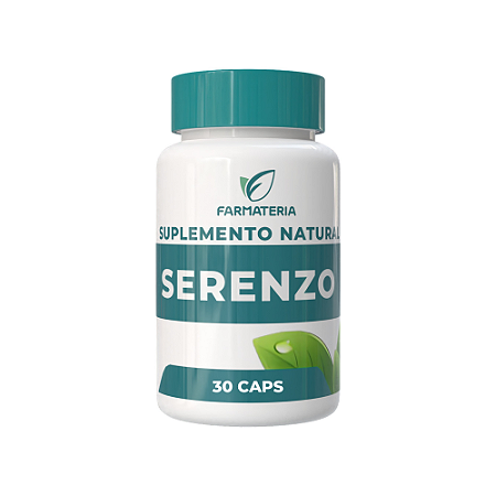 Serenzo 250mg E Saffrin 100mg 30 Cápsulas