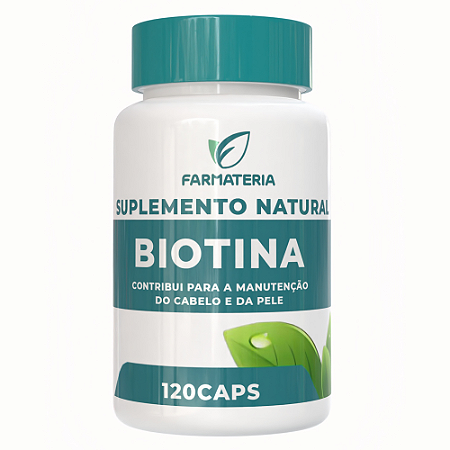 Biotina 10mg 120 Cápsulas