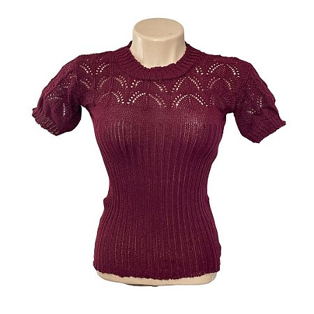 CROPPED COM MANGA TRICÔ