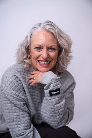 Moletom Matelassê Cinza - Coleção CAUSANDO SORTE