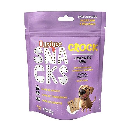QUATREE SNACKS CROCK MINI 400G