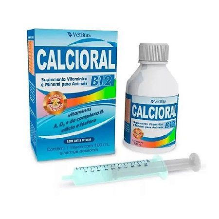 Suplemento Vitamínico Vetbras CalciOral B12 100ml