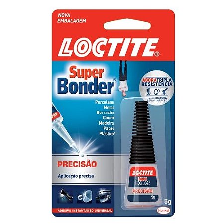 ADESIVO INSTANTANEO SUPER BONDER 5G (PRECISÃO)