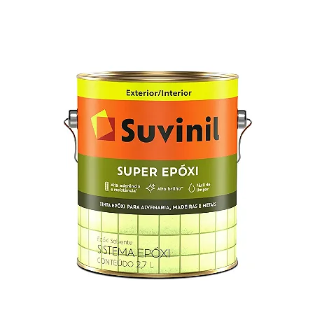 SUVINIL TINTA ESMALTE SUPER EPÓXI 2,7L BRANCO