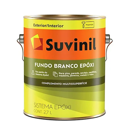 SUVINIL FUNDO BRANCO EPÓXI 2,7L