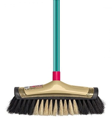 VASSOURA PISO DELICADO COM CABO NOVIÇA