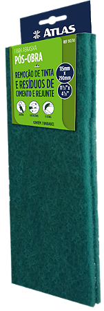 FIBRA ABRASIVA POSOBRA 115X290MM ATLAS VERDE
