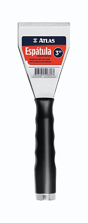 ESPATULA ANGULAR DE ACO INOX 3 ATLAS