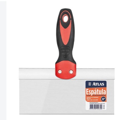 Espatula retangular inox para drywall 8