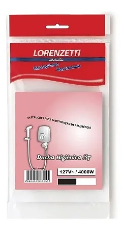 RESISTENCIA 127/4000 DUCHA HIGIENICA 3T LORENZETTI
