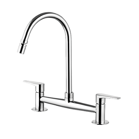 MISTURADOR PARA COZINHA DE MESA JOY - BICA MÓVEL CROMADA LORENZETTI