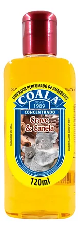 LIMPADOR PERFUMADO DE AMBIENTES COALA CRAVO E CANELA 120ML