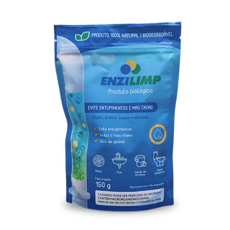 ENZILIMP BIODEGRADAVEL 150G
