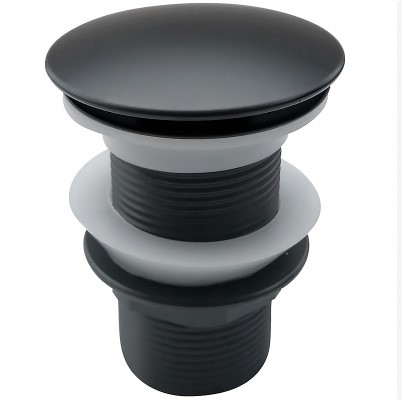 Valvula click 1 1/4 inox black