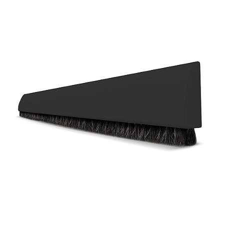 VEDA PORTA ADESIVO ESCOVA PRETO 80CM COMFORTDOOR