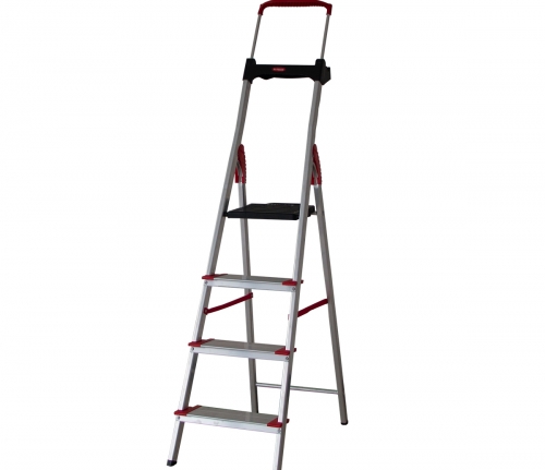 ESCADA ALUM 4 DEGRAUS COMFORT ALUMASA