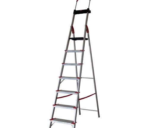 ESCADA ALUM 7 DEGRAUS COMFORT ALUMASA