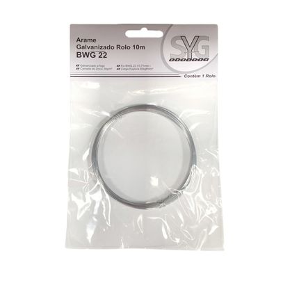 ARAME GALVANIZADO 22 CARTELA 10M