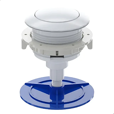 BOTÃO DE ACIONAMENTO SUPERIOR UNIVERSAL 38MM PARA CAIXA ACOPLADA BRANCO ROCO