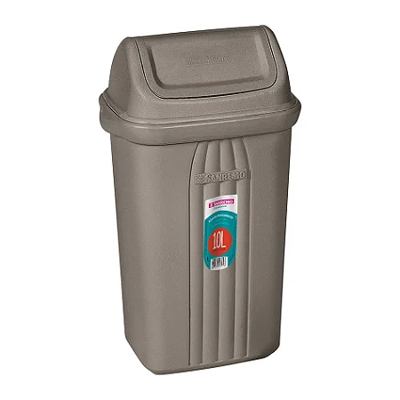 LIXEIRA BASCULANTE PLASTICA 10L SANREMO
