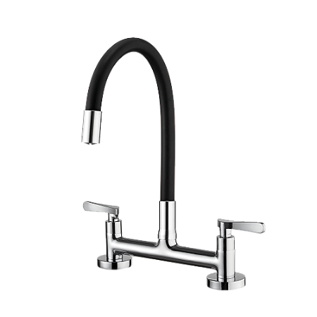 MISTURADOR PARA COZINHA DE MESA FLEX BLACK - BICA MÓVEL LORENZETTI