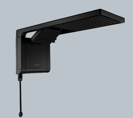 DUCHA ACQUA DUO BLACK MATTE 127V 5500W LORENZETTI