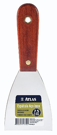 ESPÁTULA AÇO INOX 7,5CM ATLAS