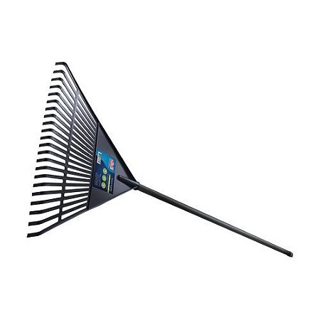 VASSOURA RASTELO PLASTICA 1,20M 22 DENTES HERC