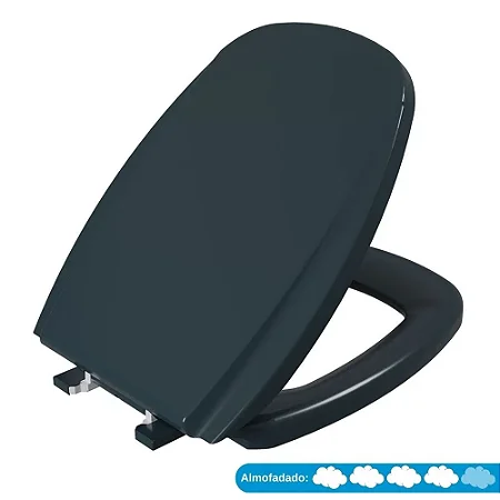 ASSENTO MONTE CARLO ALMOFADADO ASTRA PRETO