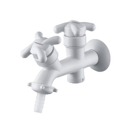 TORNEIRA TANQUE MAQUINA BRANCA BRIO 1131 F34  LORENZETTI