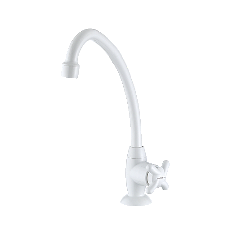 TORNEIRA COZINHA MESA BICA MOVEL BRANCA 1167 F34  LORENZETTI