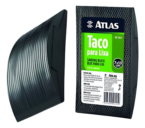 TACO P/ LIXA PLASTICO 100/1 ATLAS